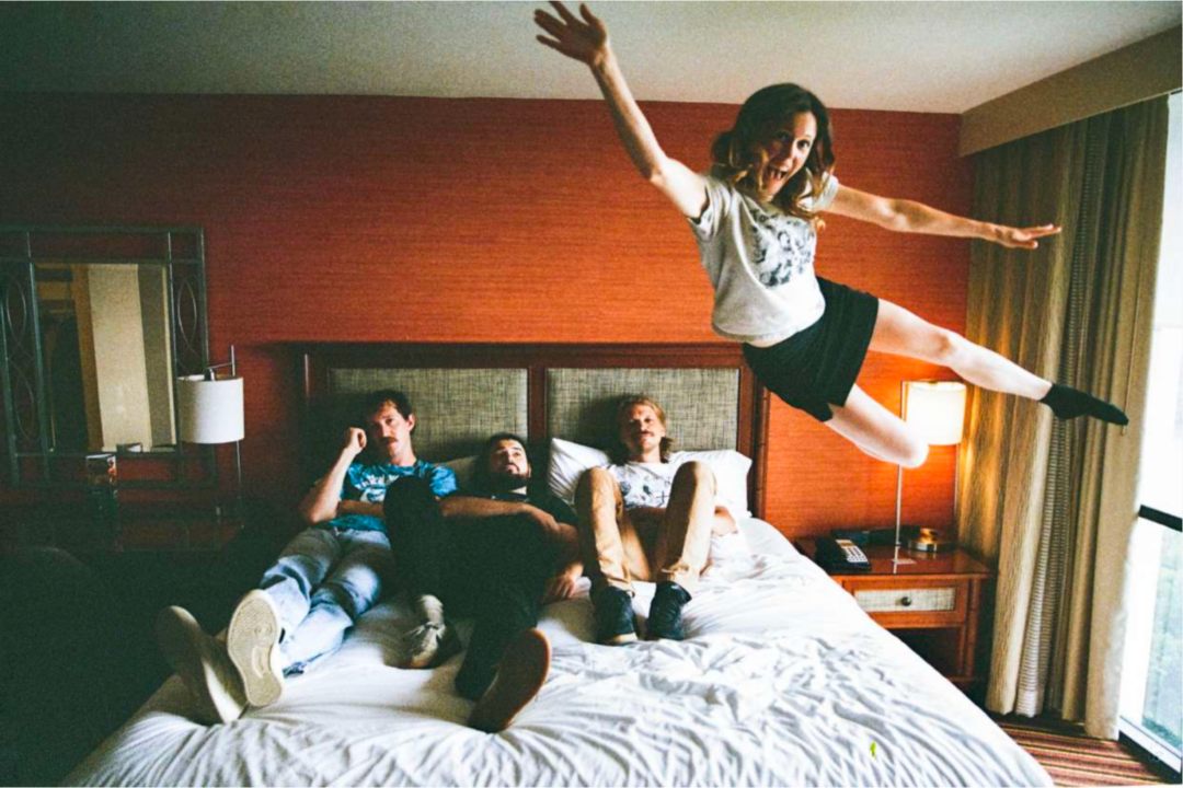 Promo shot of the band Porcelain of Austin Texas